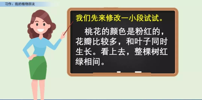 【微课堂】统编语文三年级下册第一单元作文《我的植物朋友》图文解读+写作指导+写作示例