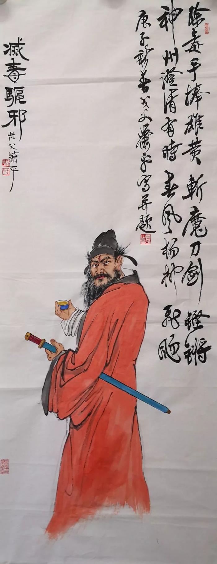 抗疫“宅”在家，一起云观展，来看江苏省国画院名家笔下的最美“逆行”身影！