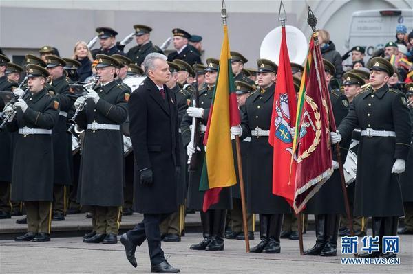 立陶宛庆祝独立102周年