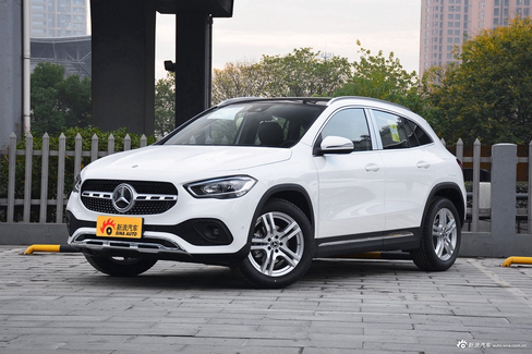 针对配置进行小幅调整 实拍奔驰GLA