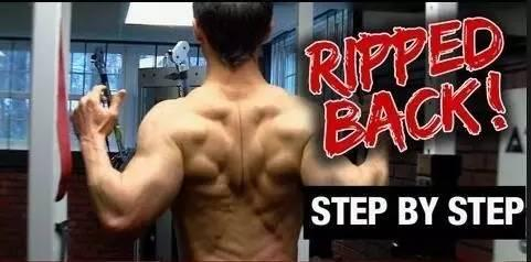 练背的秘诀只有一个，就是挤压。