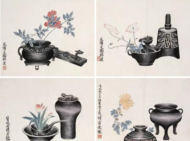 晚清｜黄士陵 绘画、书法、篆刻作品合辑|黄士陵|篆刻|黟山