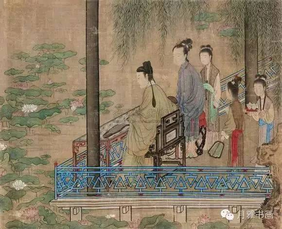 古画中的古琴