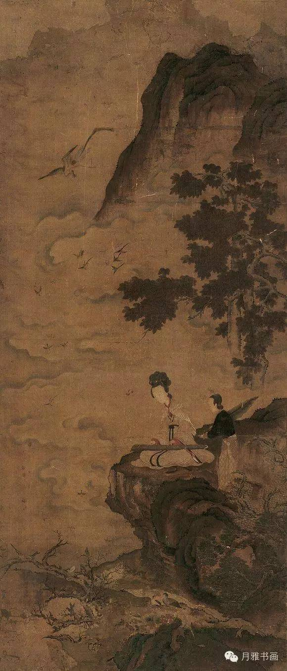 古画中的古琴