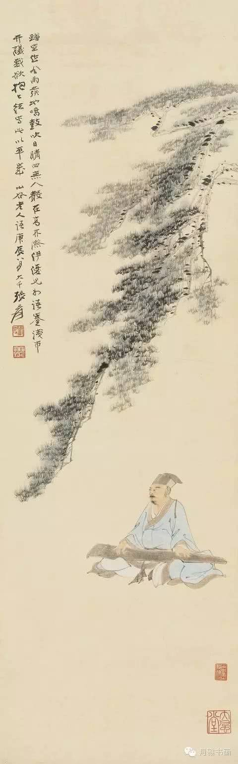 古画中的古琴