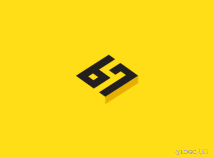 数字6为元素的LOGO设计