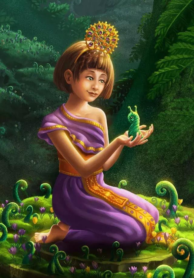 插画丨她画出孩童眼里的童话故事,每一张都是我五彩斑斓的梦|童话故事|灵感|公主_新浪新闻