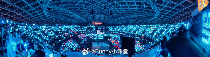 王俊凯粉丝蓝海应援压轴登场