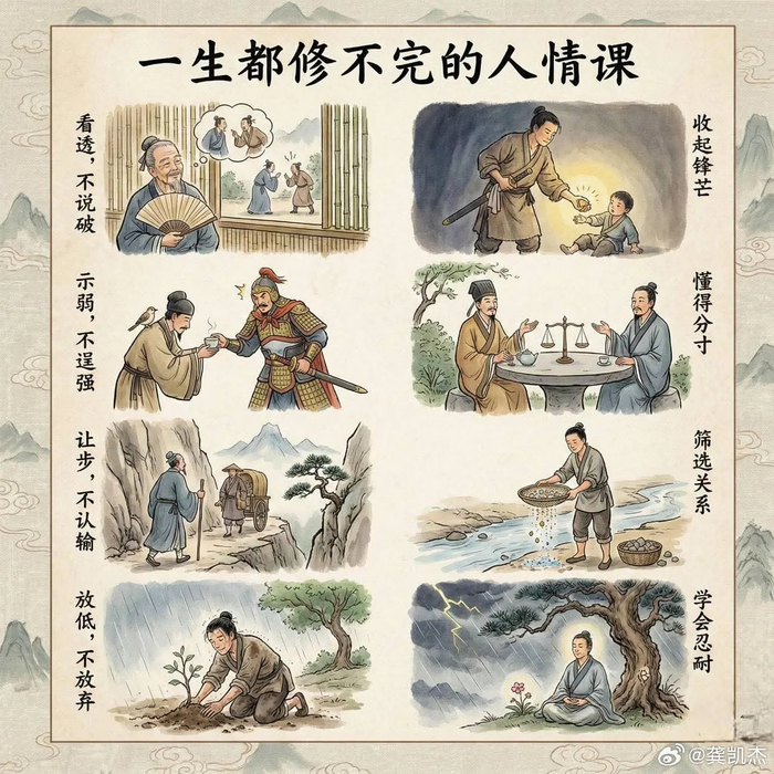 网友总结人情课一生修不完引热议