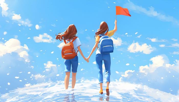 未来风雨路终见彩虹，保持少年拼劲勇闯前行