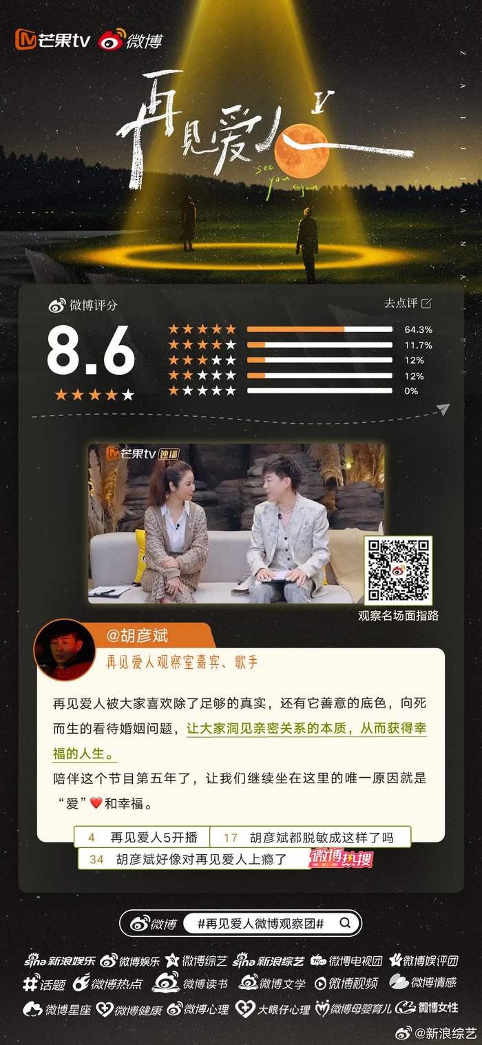 再见爱人5开分8.6,三对夫妻剖析婚姻困境