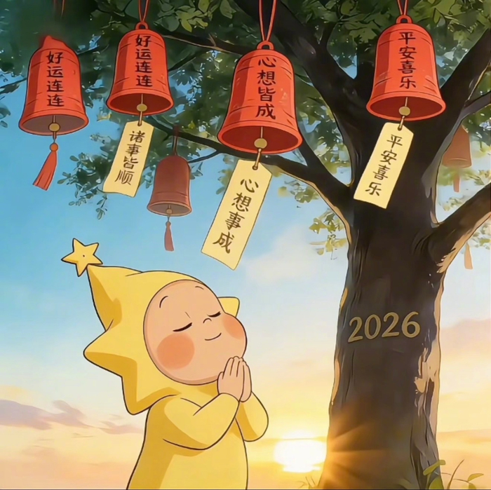 网友转发星座兔子接好运许愿