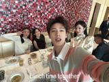 李昀锐王楚然邝玲玲Orm Kornnaphat与迪奥总监共进午餐