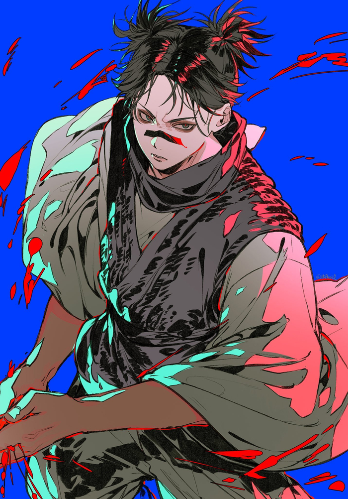 咒术回战胀相角色画作发布|ikaooi1|欧尼|画师_新浪新闻