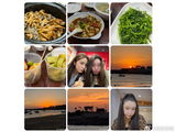 锤娜丽莎请沈月吃饭，两位美女终于见面