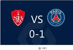 费兰进球，巴黎圣日耳曼1-0客胜布雷斯特