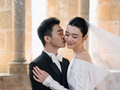 奚梦瑶何猷君法国婚礼晒九宫格，谷爱凌赞新娘最美