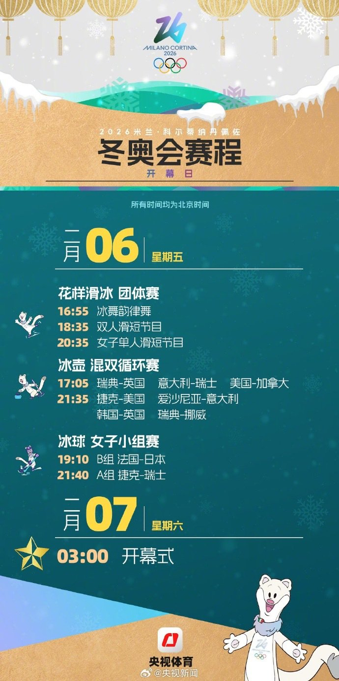 米兰冬奥30天倒计时，116枚金牌争夺战即将打响_财经头条