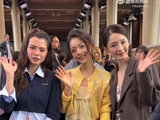 赵今麦俏皮李沁干练，MiuMiu看秀造型同台