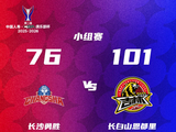 长沙勇胜76比101不敌长白山恩都里，汉普顿空砍25分