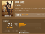 龚俊任敏新剧《家事法庭》开分7.2