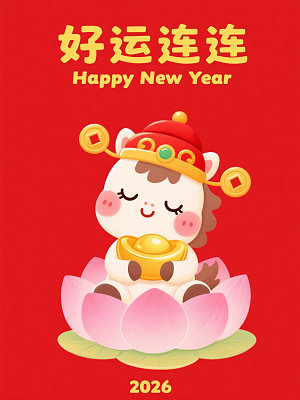 网友转发许愿2026年好运健康