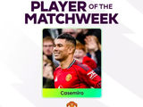 曼联包揽英超4轮周最佳，卡塞米罗传射当选