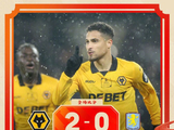 狼队2-0维拉收获赛季第二胜