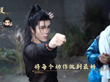 曾舜晞武拾光招式舒展有力，动作丝滑尽显功底