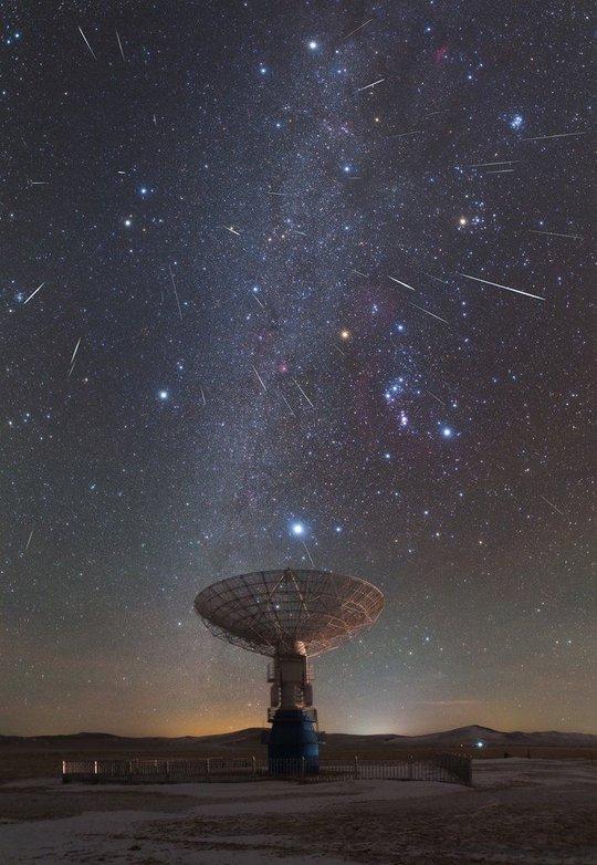 北天的雙子座流星雨|流星雨|流星|nasa_新浪新聞