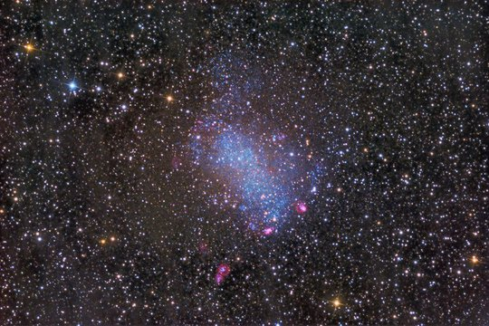 ngc 6822: 巴纳德星系|星系|恒星|天文_新浪新闻