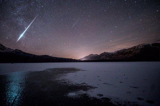 冬季的流星雨|流星雨|天文|nasa_新浪新聞