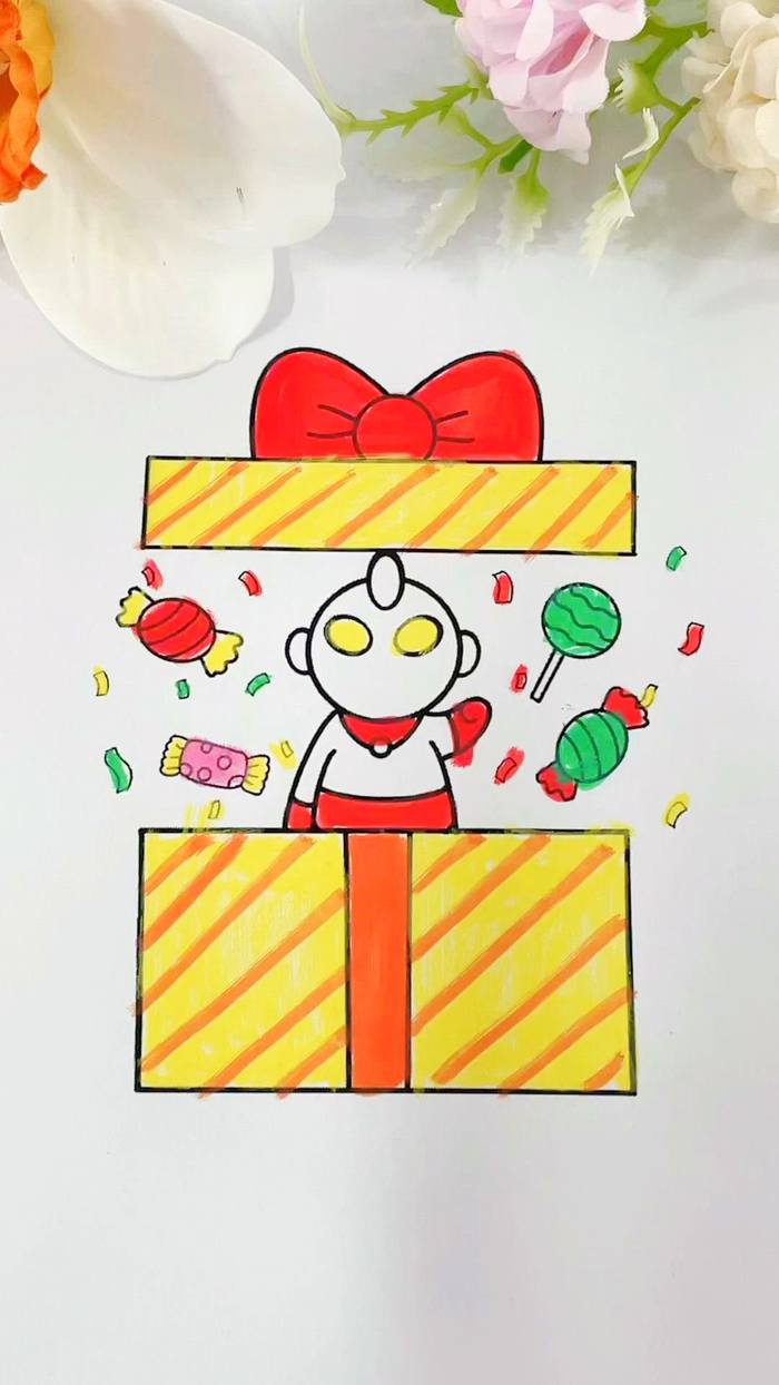 简单又有创意的折叠画