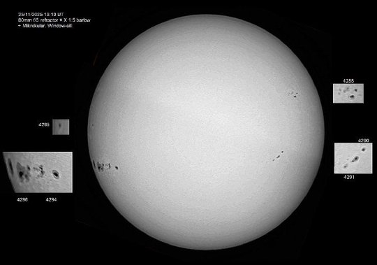Q4296 ARs 4288-4296 细丝和突起|天体|天文学|天文|翻译|宇宙微波背景_新浪新闻