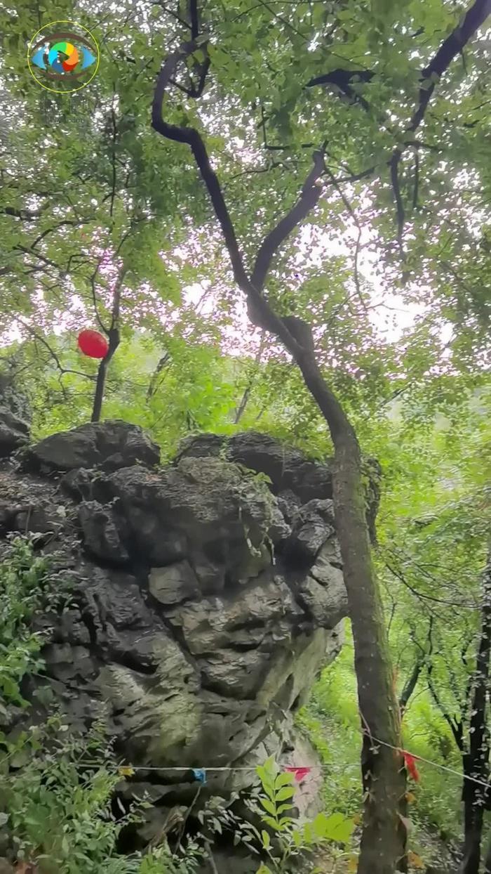 走襄阳岘山绿道:发现一座神秘的寺庙