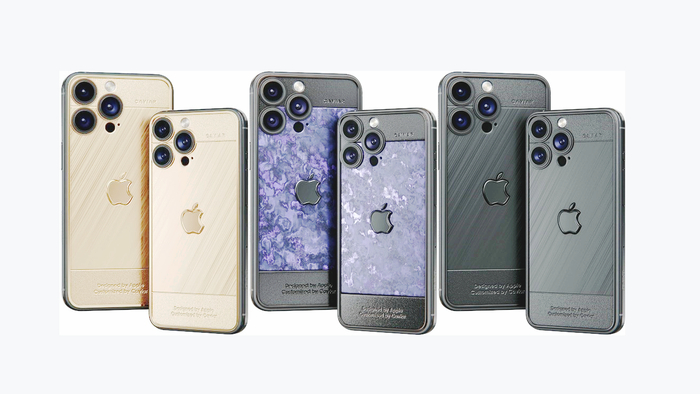 奢侈品牌caviar将推出黄金定制款iphone 15 pro_手机新浪网