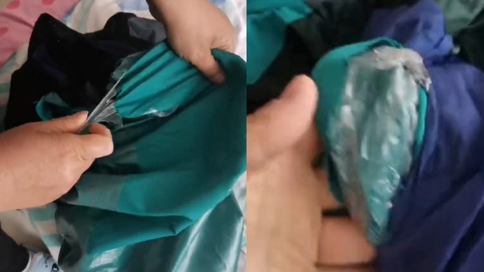家长吐槽冬季校服保暖层是塑料膜,一撕就掉根本不抗寒,学校回应__财经