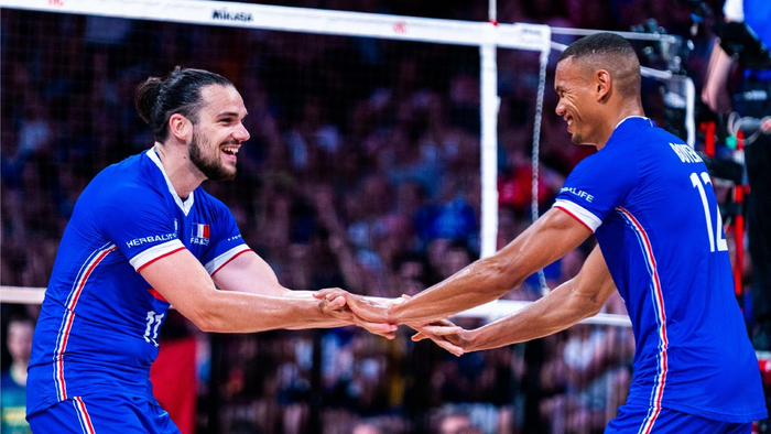 法国男排主场13巴西吞下第五败卫冕冠军八成无缘总决赛