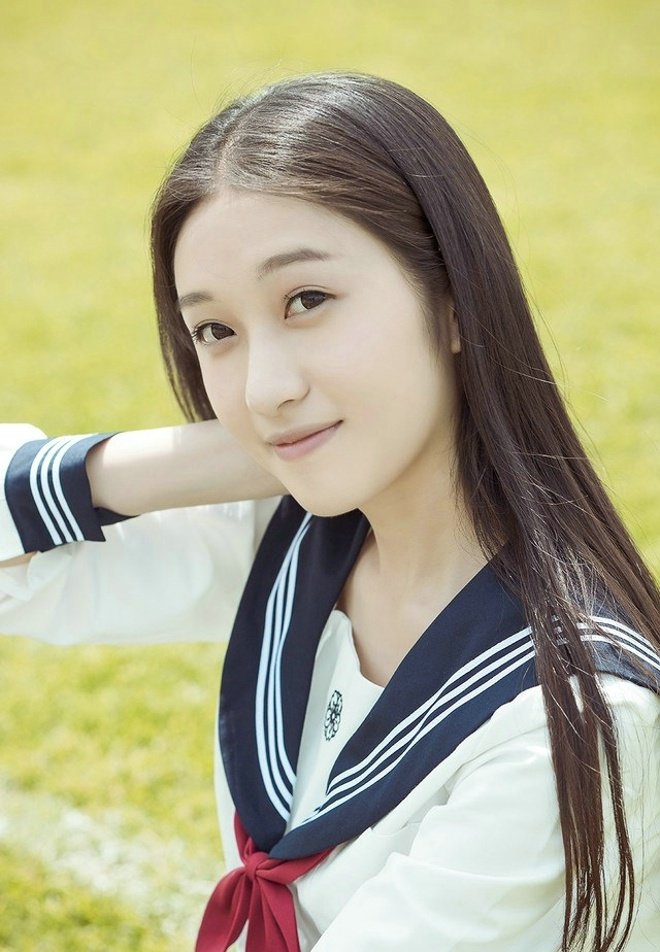 清纯学妹笑容可爱自信优雅唯美写真