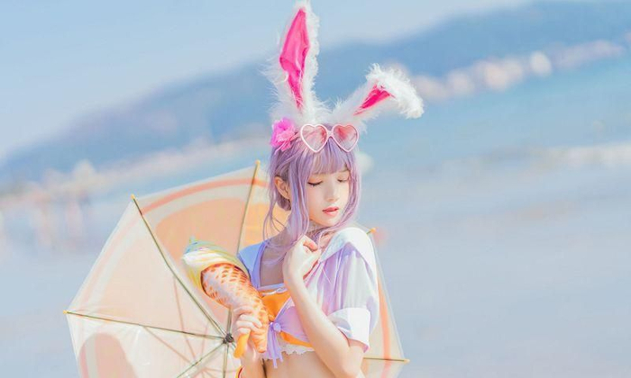 真的美呆了!公孙离蜜橘之夏cosplay