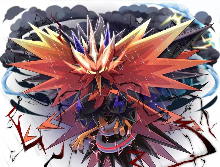 闪光暴鲤龙,恐怖的存在!宝可梦高清壁纸