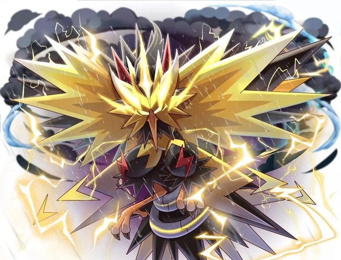 闪光暴鲤龙,恐怖的存在!宝可梦高清壁纸