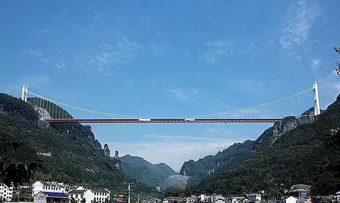 吉首矮寨大桥,有四之最,你知道几个