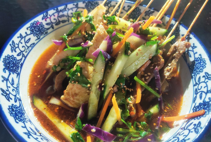 美食探店|浙江温州洪东海岩衣胶冻