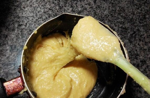 自制泡芙酱毛毛虫面包,只需一发,松软可口做法简单