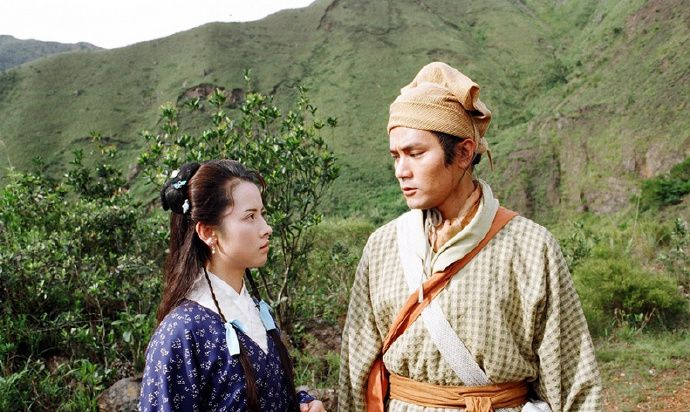 (何铁手)袁彩云,(温青青)欧子欣,(袁承志)林家栋