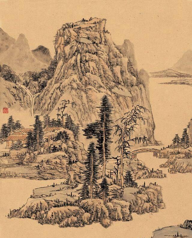 古代国画山水艺术作品观赏