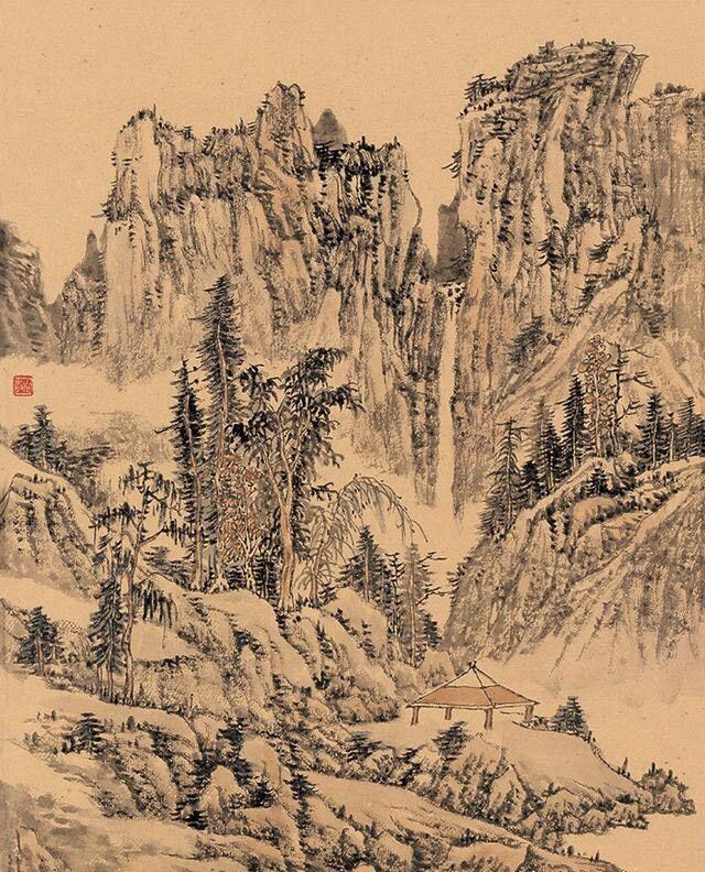 古代国画山水艺术作品观赏