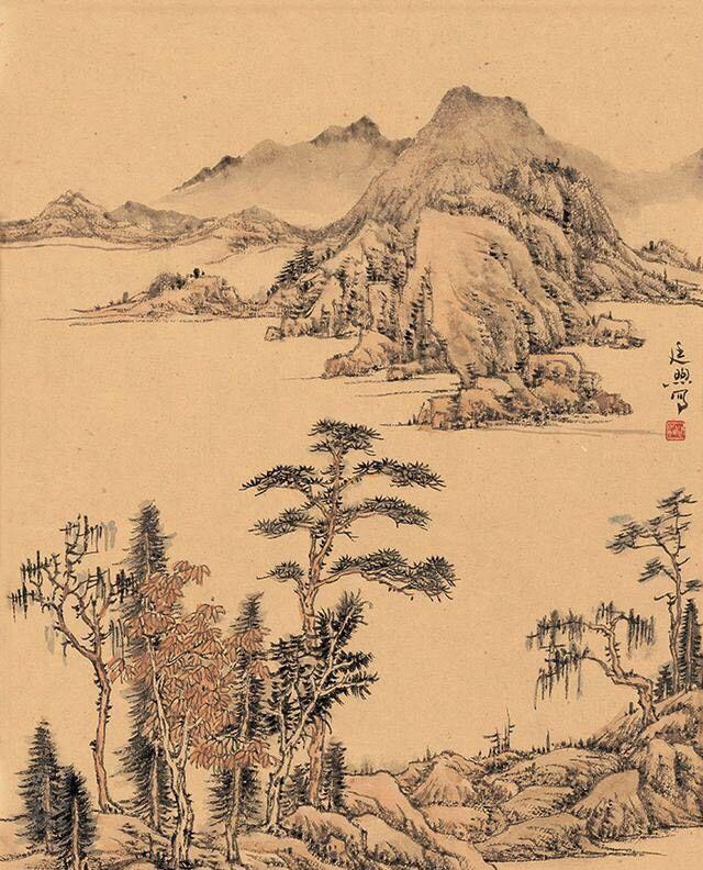 古代国画山水艺术作品观赏