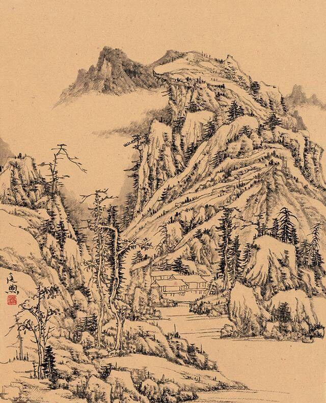 古代国画山水艺术作品观赏